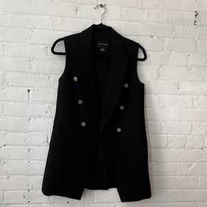 Club monaco long black vest